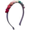 Rainbow Hearts Headband, Purple - Hair Accessories - 1 - thumbnail