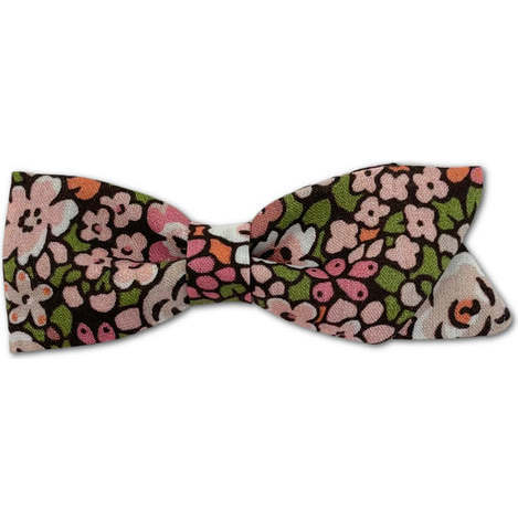 Petal Bow, Liberty of London Pink Blossoms - Hair Accessories - 1