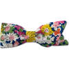 Petal Bow, Liberty of London Orange Daisies - Hair Accessories - 1 - thumbnail