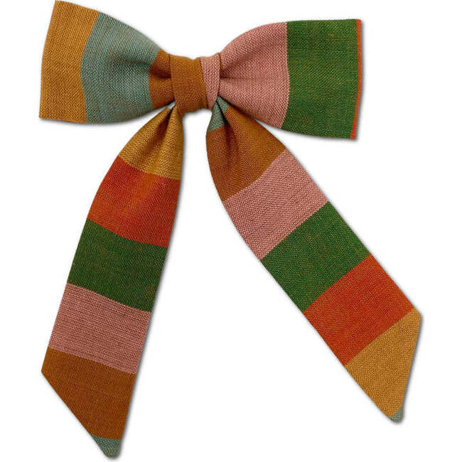 Classic Bow, Woven Stripes