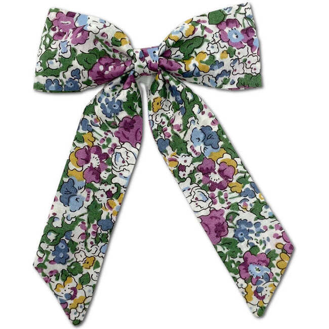 Classic Bow, Liberty of London Blue & Purple
