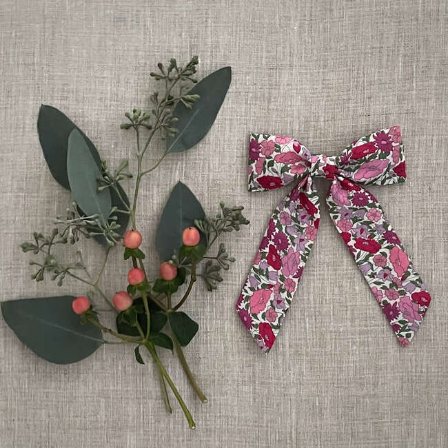 Classic Bow, Liberty of London Magenta & Purple