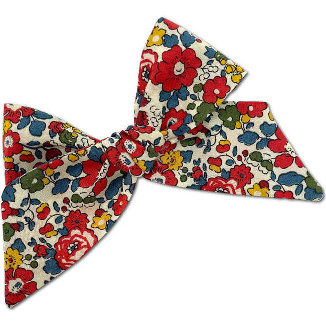Baby Tied Bow, Liberty of London Red