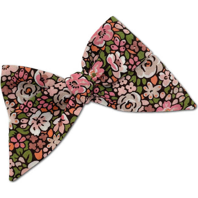 Baby Tied Bow, Liberty of London Pink Blossoms
