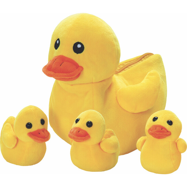 Plush Mother Duck and Baby Set