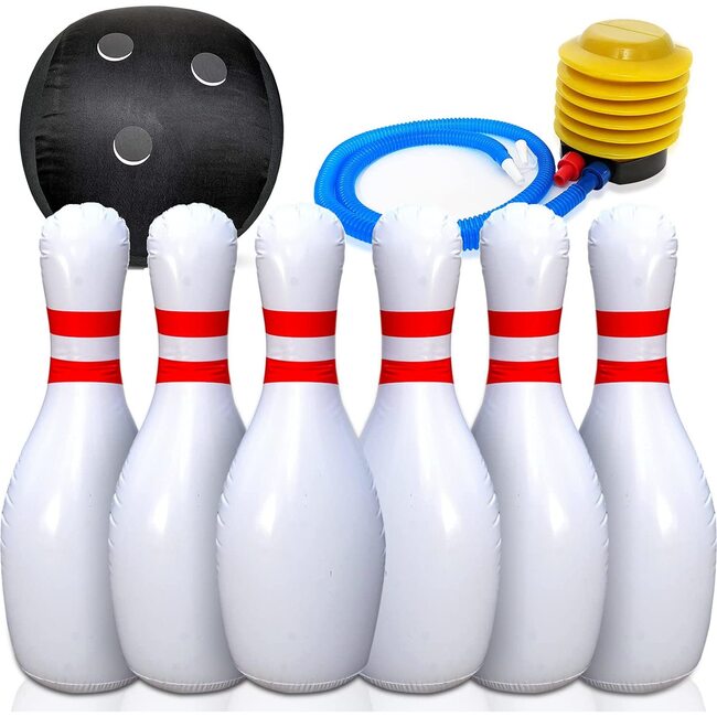 Bowling Game Inflatable With Pump