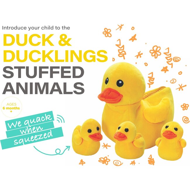 Plush Mother Duck and Baby Set - Plush - 3
