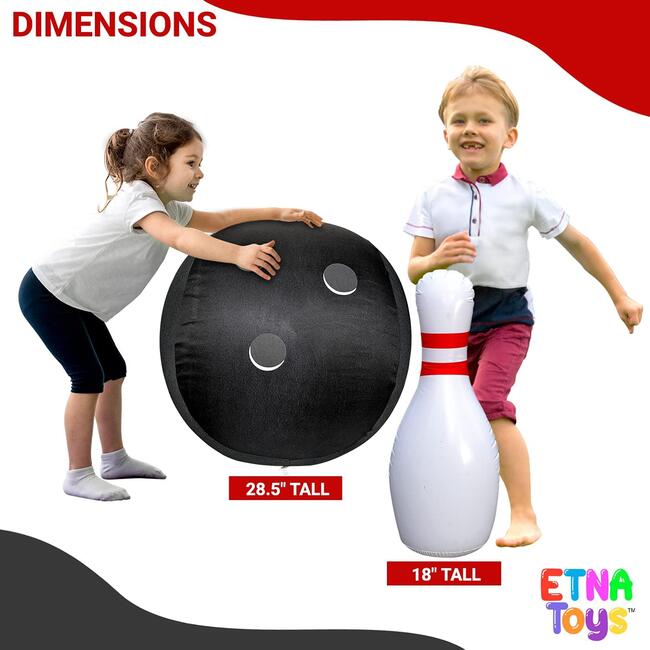 Bowling Game Inflatable With Pump - Outdoor Games - 3