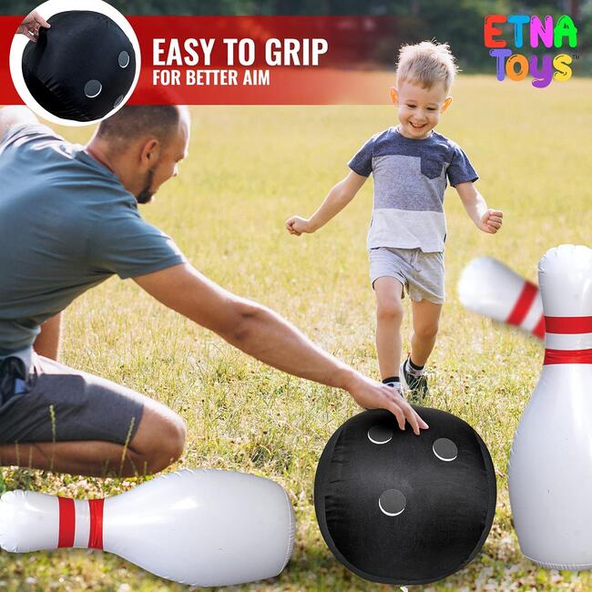 Bowling Game Inflatable With Pump - Outdoor Games - 4