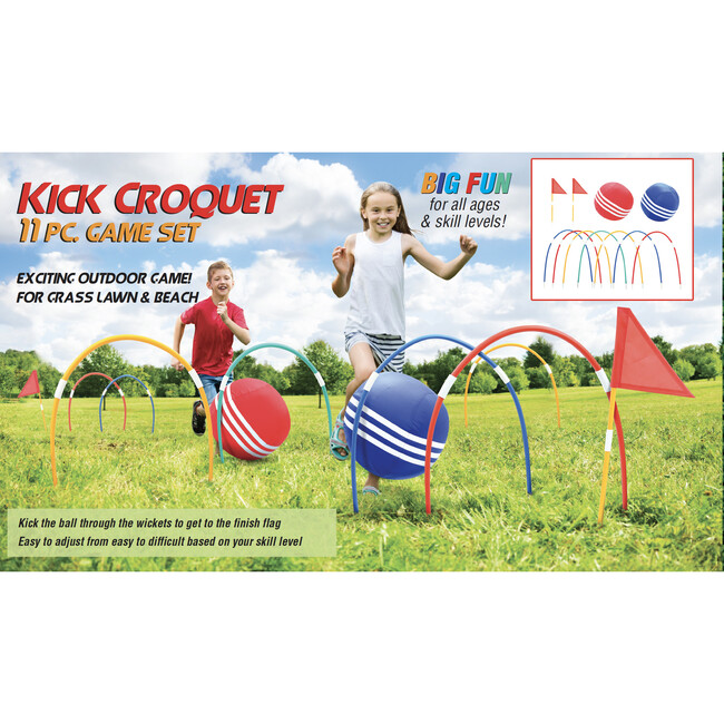 Kick Croquet Game Set - Outdoor Games - 4