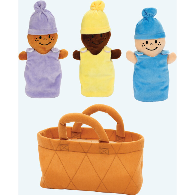 Plush 3 Babies Set in a Bag - Plush - 3