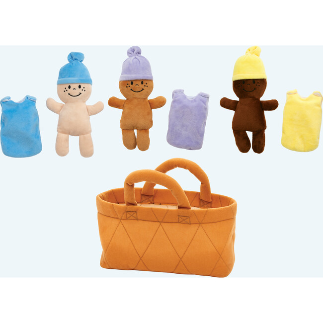 Plush 3 Babies Set in a Bag - Plush - 4