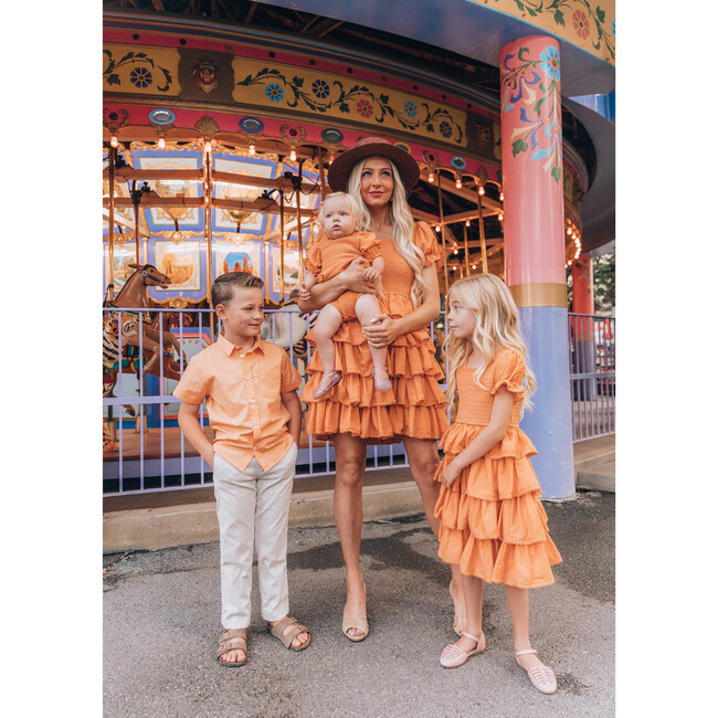 Women's Free Spirit Dress, Clementine - Dresses - 2