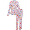 Women's Long Sleeve & Relaxed Long Pajama Pants, Holly - Pajamas - 1 - thumbnail