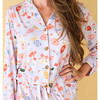 Women's Long Sleeve & Relaxed Long Pajama Pants, Holly - Pajamas - 2 - thumbnail