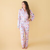 Women's Long Sleeve & Relaxed Long Pajama Pants, Holly - Pajamas - 3 - thumbnail