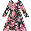 Long Sleeve Basic Twirl Dress, Arsine - Dresses - 1 - thumbnail