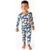 Long Sleeve Basic Pajama, Milk & Cookies - Pajamas - 2