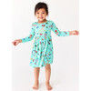 Long Sleeve Basic Twirl Dress, Fritz - Dresses - 3