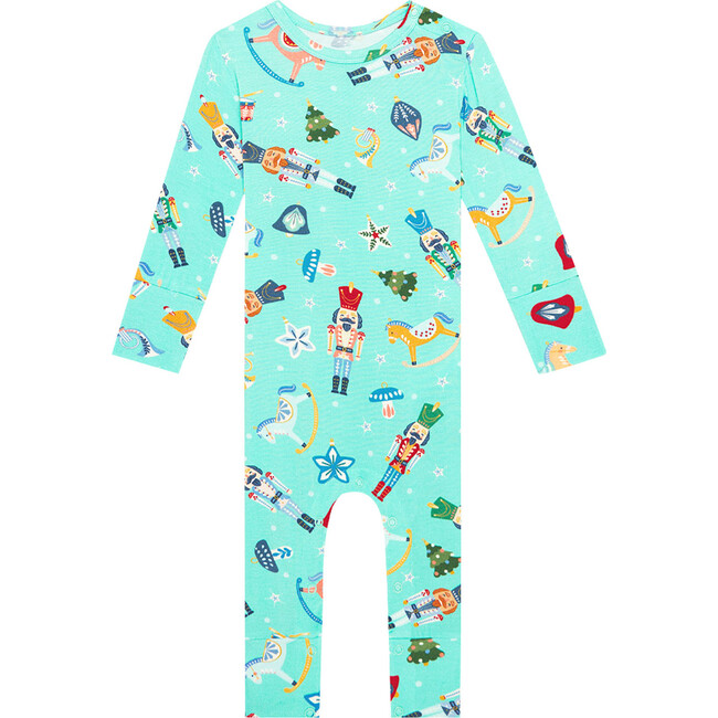 Long Sleeve Basic Romper, Fritz - Rompers - 1