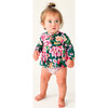 Long Sleeve Henley Peplum Top & Bloomer Set, Arsine - Mixed Apparel Set - 2