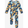 Footie Zippered One Piece, Milk & Cookies - Rompers - 1 - thumbnail