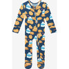 Footie Zippered One Piece, Milk & Cookies - Rompers - 2