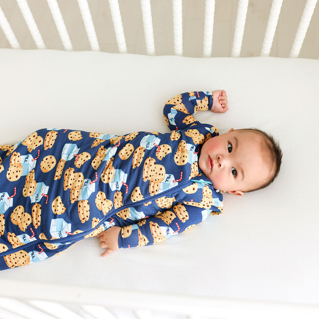 1 Tog Sleeveless Sleep Bag, Milk & Cookies - Sleepbags - 3