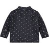 Ship Printed Long Sleeve Shirt, Navy - Shirts - 2