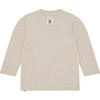Viking Hat Printed Long Sleeve Shirt, Cream - Shirts - 2