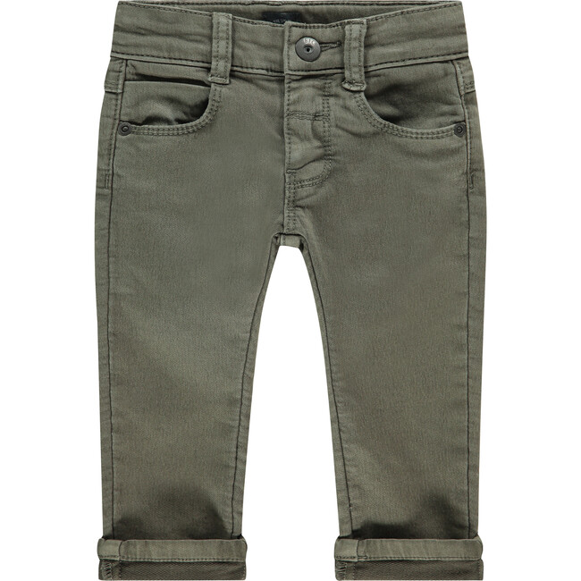 Denim Jeans, Moss Green - Jeans - 1