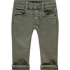 Denim Jeans, Moss Green - Jeans - 1 - thumbnail