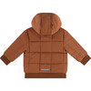 Puffer Jacket, Caramel - Jackets - 2
