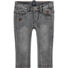 Denim Jeans, Grey - Jeans - 1 - thumbnail