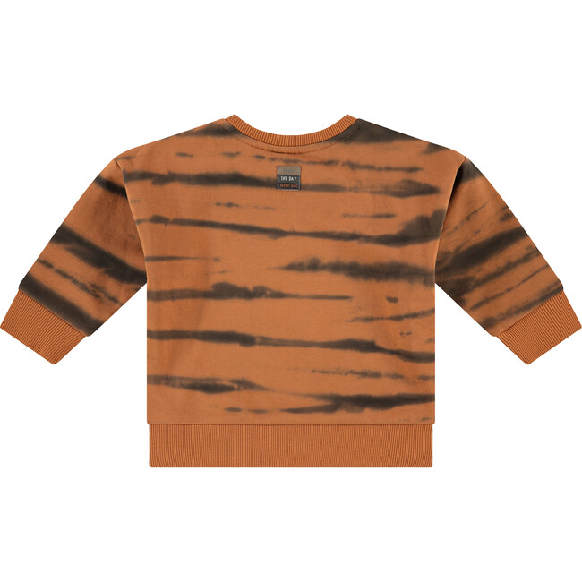 Pullover, Orange Stripes