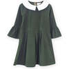Meri Dress,  Pine Green Corduroy - Dresses - 1 - thumbnail