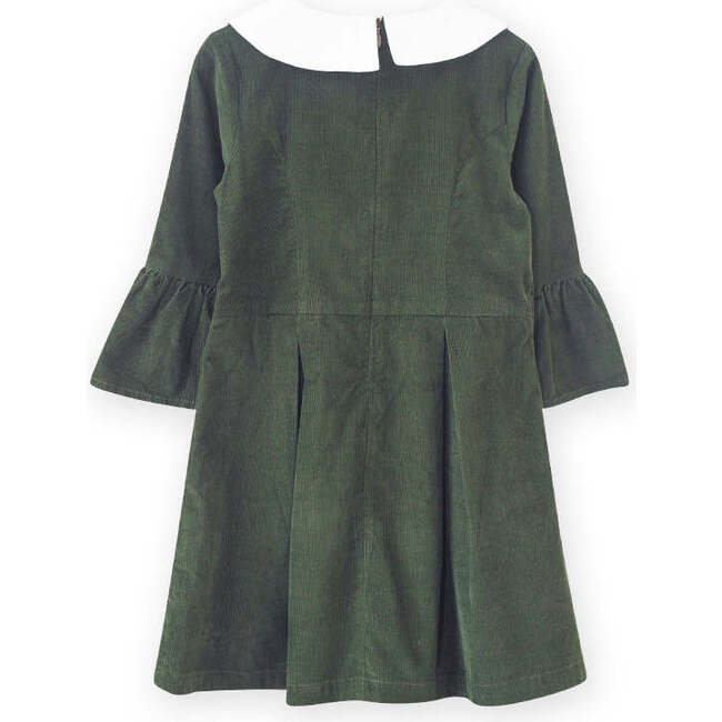 Meri Dress,  Pine Green Corduroy - Dresses - 3