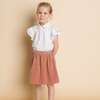 Coral Skirt,  Blush Velvet - Skirts - 4