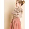 Coral Skirt,  Blush Velvet - Skirts - 6