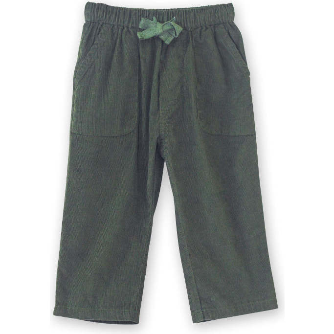 Baby Pants,  Pine Green Corduroy - Pants - 1