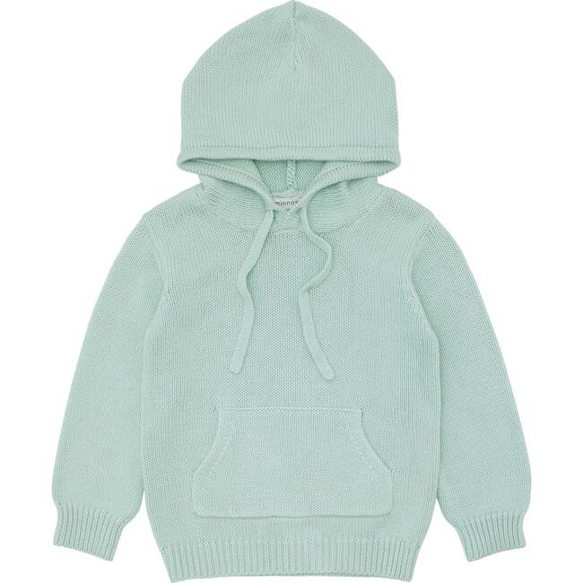 Knit Hoodie, Sage