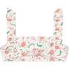 Women's Cloister Botanical Ruffle Bikini Top, Cream/Floral - Two Pieces - 3