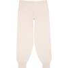 Women's Knit Pant, Cream - Pants - 4