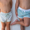 Sea Marsh Floral Boardie, Green - Swim Trunks - 2