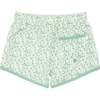 Sea Marsh Floral Boardie, Green - Swim Trunks - 4