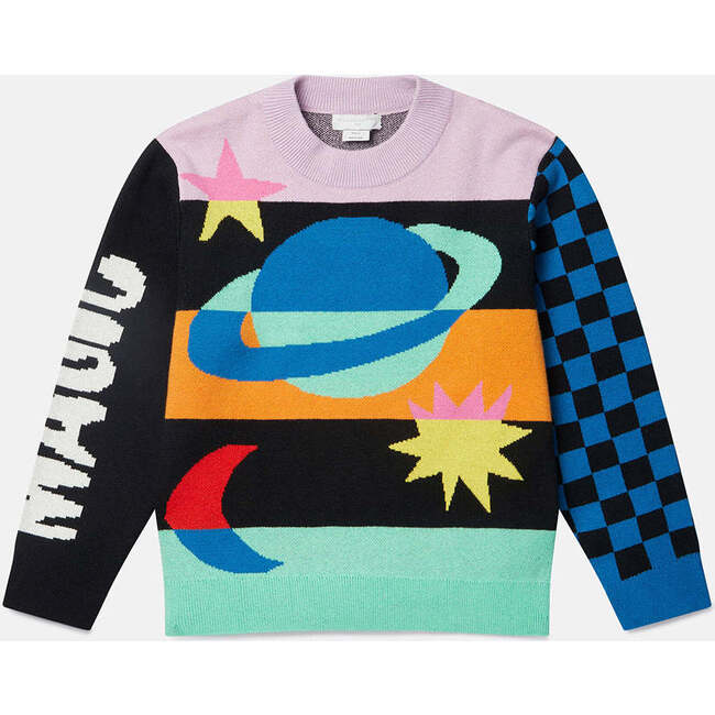 Cosmic Knit Sweater, Multicolor
