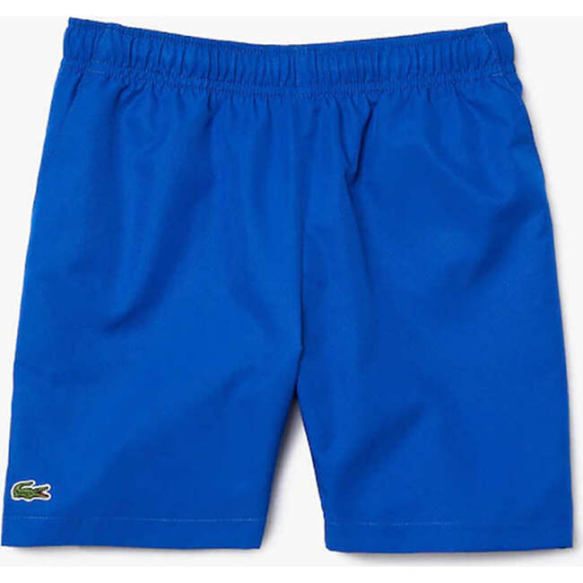 Logo Tennis Shorts, Blue - Shorts - 1