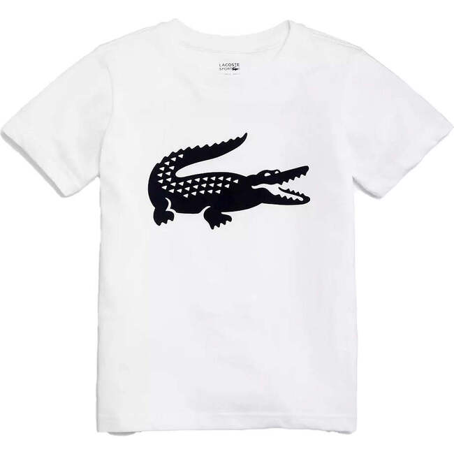 Large Croc Graphic T-Shirt, White