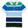 Striped Logo Polo, Multicolor - Polo Shirts - 1 - thumbnail