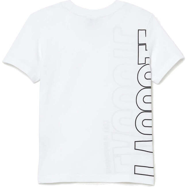 Monogram Side Logo T-Shirt, White